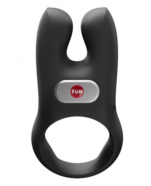 Черное эрекционное виброкольцо Nos - Fun Factory - в Миассе купить с доставкой