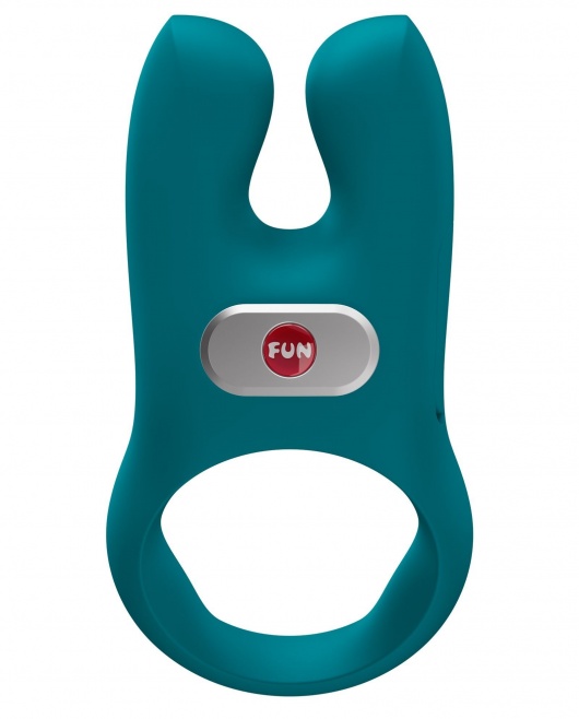 Зеленое эрекционное виброкольцо Nos - Fun Factory - в Миассе купить с доставкой