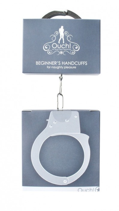 Металлические наручники OUCH! Metal - Shots Media BV - купить с доставкой в Миассе