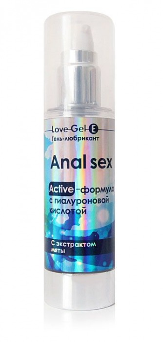 Анальный обезболивающий гель-лубрикант LoveGel E - 55 гр. - Биоритм - купить с доставкой в Миассе