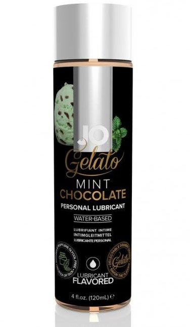 Лубрикант с ароматом мятного шоколада JO GELATO MINT CHOCOLATE - 120 мл. - System JO - купить с доставкой в Миассе