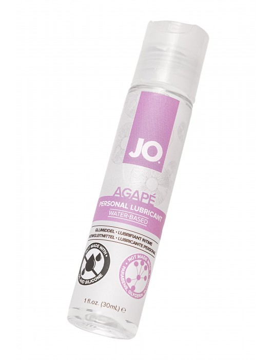 Лубрикант на водной основе для женщин JO AGAPE ORIGINAL - 30 мл. - System JO - купить с доставкой в Миассе