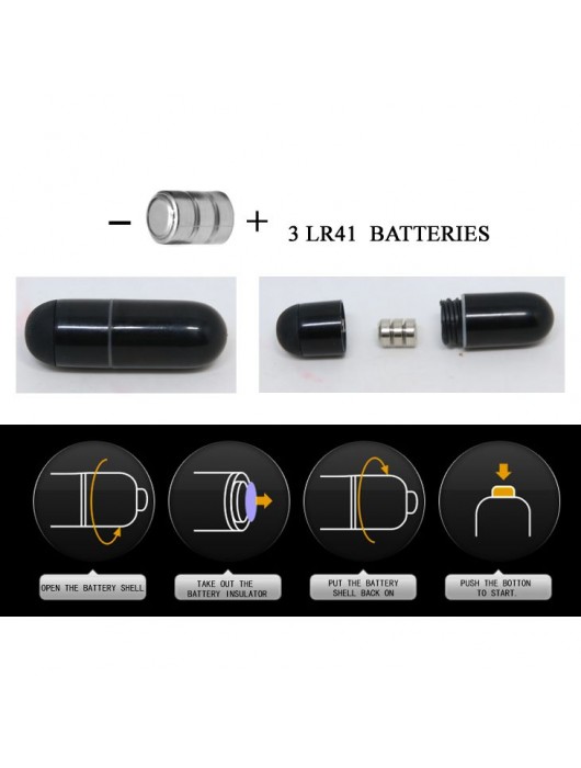 Чёрная насадка с клиторальным вибростимулятором и закрытой головкой - 14 см. - Baile - в Миассе купить с доставкой