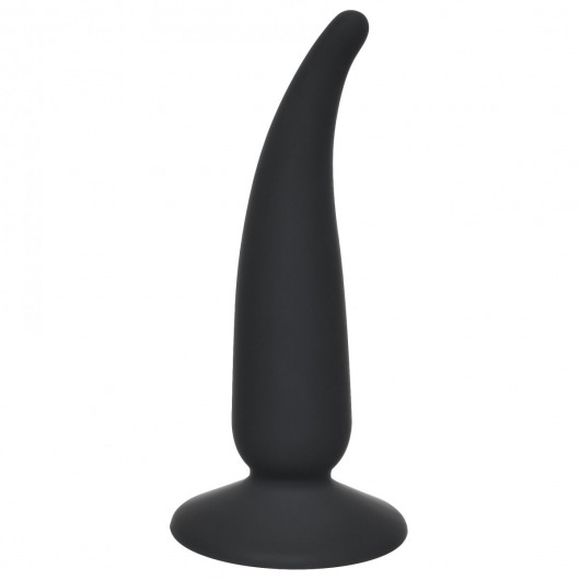 Чёрная анальная пробка P-spot Teazer Black - 12,2 см. - Lola Games - в Миассе купить с доставкой