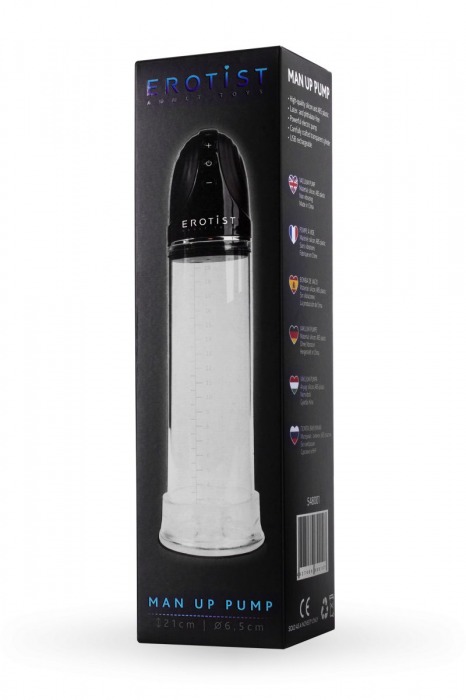 Автоматическая вакуумная помпа Man up pump - Erotist Adult Toys - в Миассе купить с доставкой