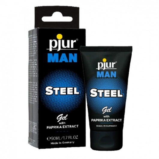 Эрекционный гель для пениса pjur MAN Steel Gel - 50 мл. - Pjur - купить с доставкой в Миассе