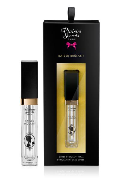 Стимулирующий блеск для губ Baiser Brulant Gloss Plaisirs Secrets - 7 мл. - Plaisir Secret - купить с доставкой в Миассе