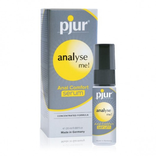 Анальный спрей pjur ANALYSE ME Serum - 20 мл. - Pjur - купить с доставкой в Миассе