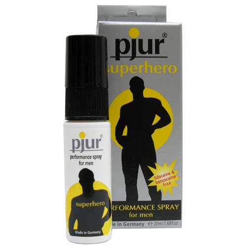 Пролонгирующий мужской спрей pjur SUPERHERO spray - 20 мл. - Pjur - купить с доставкой в Миассе
