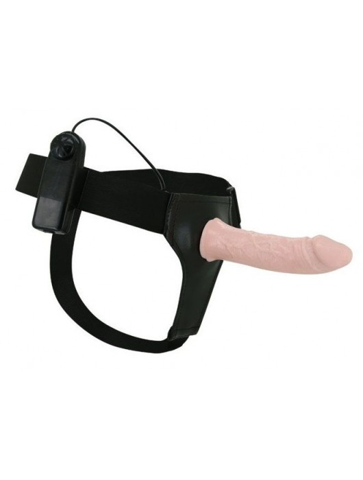 Женский страпон с вибрацией Ultra - 15,5 см. - Baile - купить с доставкой в Миассе