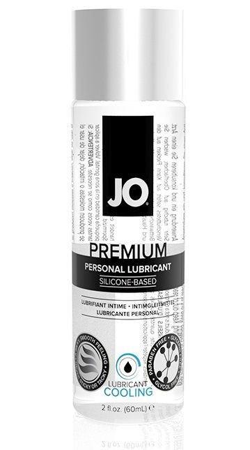 Охлаждающий лубрикант на силиконовой основе JO Personal Premium Lubricant Cooling - 60 мл. - System JO - купить с доставкой в Миассе