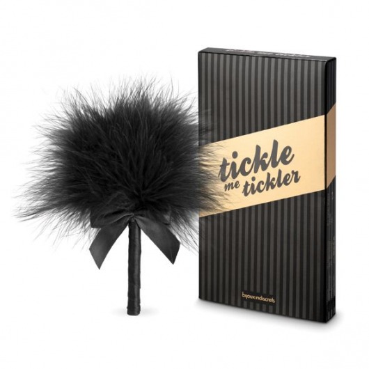 Пуховка для эротических игр Tickle Me Tickler - Bijoux Indiscrets - купить с доставкой в Миассе