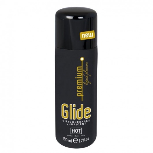 Интимный гель на силиконовой основе Premium Glide - 50 мл. - HOT - купить с доставкой в Миассе