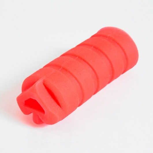 Компактный красный мастурбатор Lingox Poker Spade Edition - Lingox - в Миассе купить с доставкой