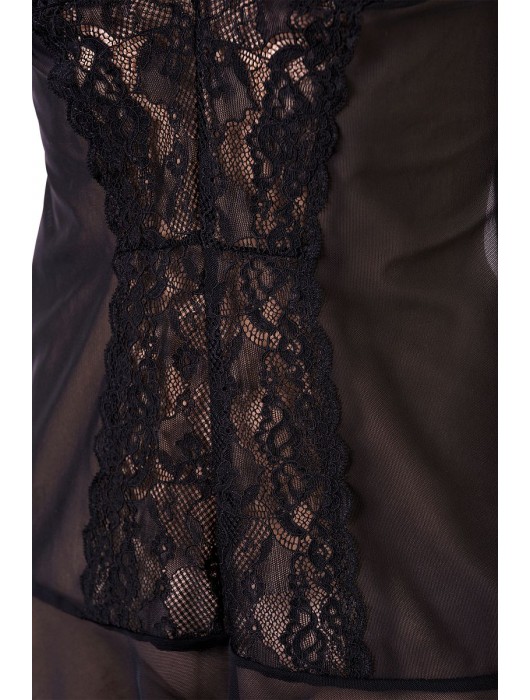 Изысканная сорочка с открытой грудью - Erolanta купить с доставкой