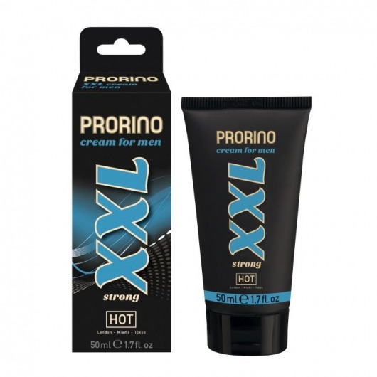 Интимный крем для мужчин Prorino XXL - 50 мл. - Ero - купить с доставкой в Миассе