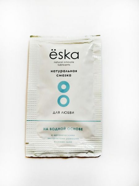 Натуральный лубрикант на водной основе Ёska - 7 мл. - Eska - купить с доставкой в Миассе