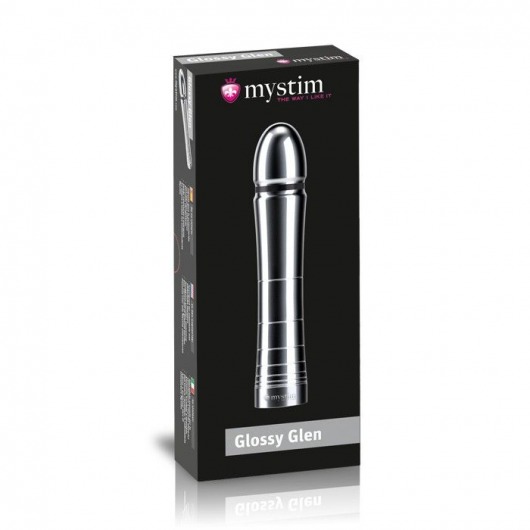 Фаллоимитатор для электростимуляции Glossy Glen Dildo - 14 см. - MyStim - купить с доставкой в Миассе