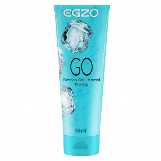 Пролонгирующий лубрикант на водной основе Egzo Go - 50 мл. - EGZO - купить с доставкой в Миассе