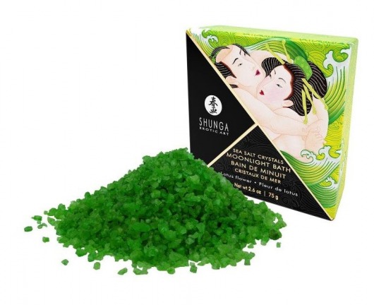 Соль для ванны Bath Salts Lotus Flower с ароматом цветков лотоса - 75 гр. -  - Магазин феромонов в Миассе