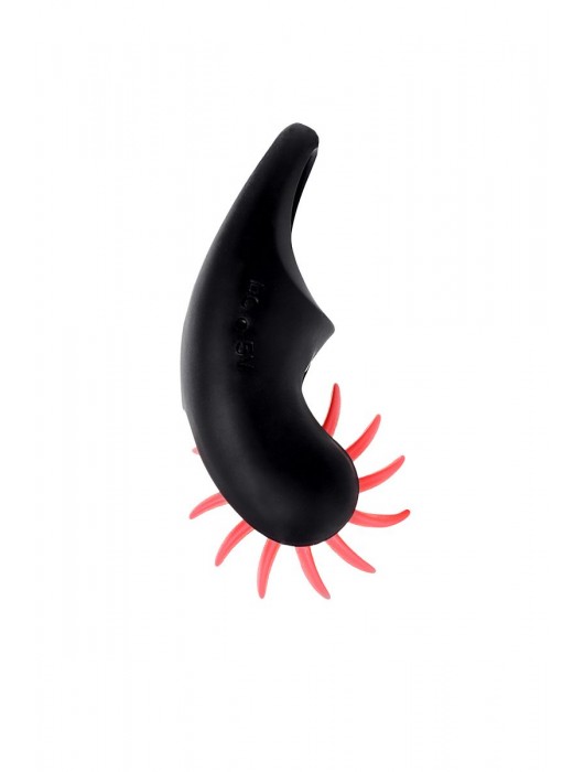 Чёрно-красное эрекционное виброкольцо Erotist - Erotist Adult Toys - в Миассе купить с доставкой