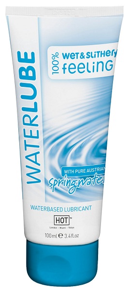 Лубрикант на основе чистой родниковой воды WaterLube - 100 мл. - HOT - купить с доставкой в Миассе