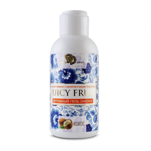 Интимный гель на водной основе JUICY FRUIT с ароматом кокоса - 100 мл. - БиоМед - купить с доставкой в Миассе