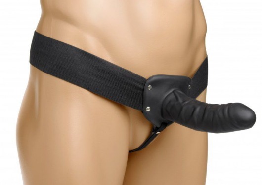 Полый страпон Erection Assist - 15,2 см. - XR Brands - купить с доставкой в Миассе