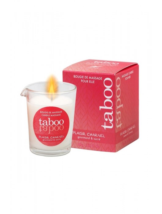 Массажное аромамасло с афродизиаками для женщин RUF Taboo Plaisir charnel - 60 гр. - RUF - купить с доставкой в Миассе