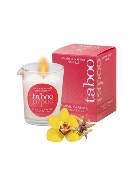 Массажное аромамасло с афродизиаками для женщин RUF Taboo Plaisir charnel - 60 гр. - RUF - купить с доставкой в Миассе