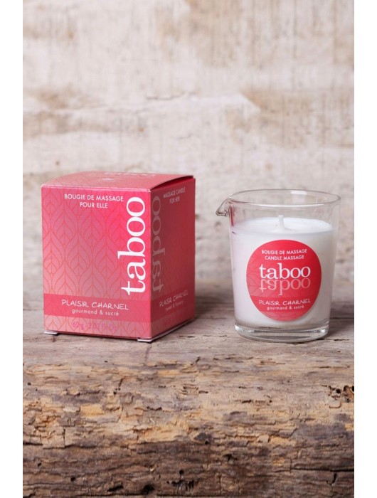 Массажное аромамасло с афродизиаками для женщин RUF Taboo Plaisir charnel - 60 гр. - RUF - купить с доставкой в Миассе