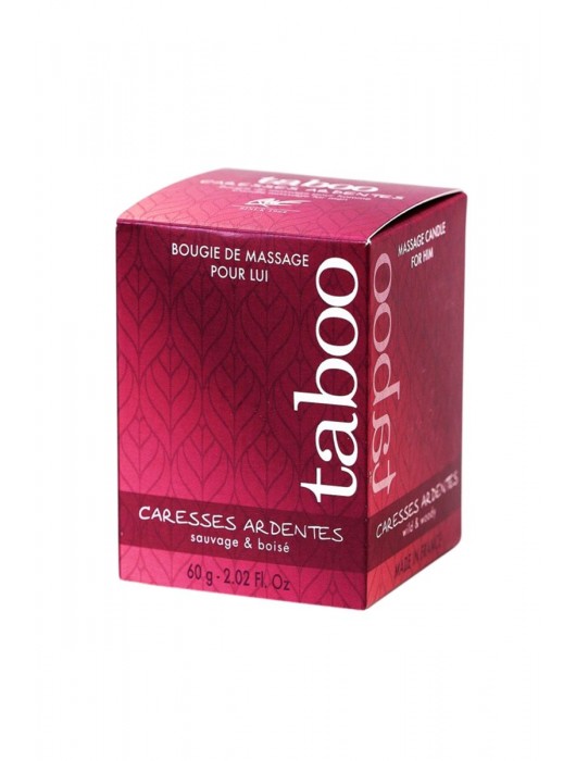 Массажное аромамасло с афродизиаками для мужчин RUF Сaresses ardentes - 60 гр. - RUF - купить с доставкой в Миассе