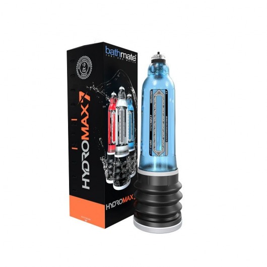 Синяя гидропомпа HydroMAX7 - Bathmate - в Миассе купить с доставкой