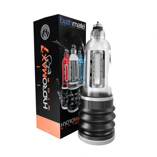 Прозрачная гидропомпа HydroMAX7 Wide Boy - Bathmate - в Миассе купить с доставкой