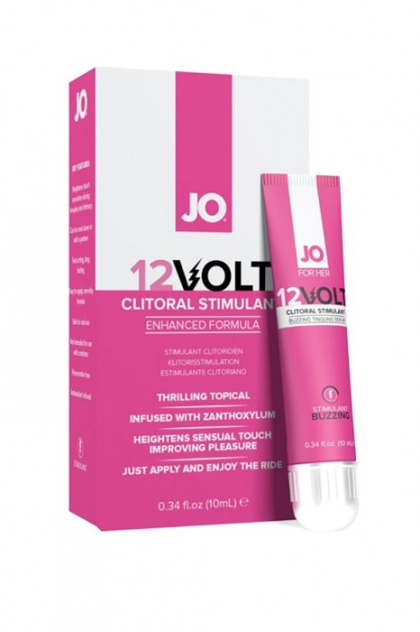Возбуждающая сыворотка мощного действия JO Volt 12V - 10 мл. - System JO - купить с доставкой в Миассе