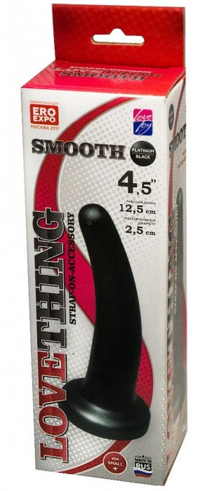 Анальная насадка Smooth - 12,5 см. - LOVETOY (А-Полимер) - купить с доставкой в Миассе