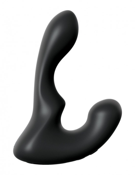 Черный анальный вибростимулятор P-Spot Milker - 14 см. - Pipedream - в Миассе купить с доставкой