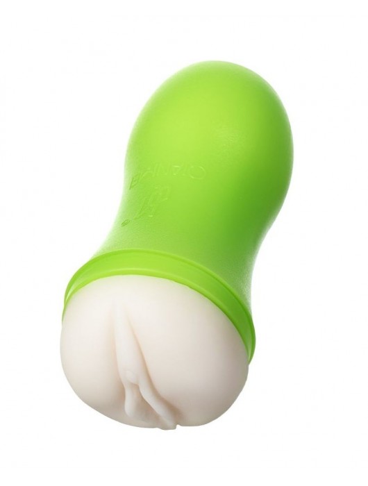 Мастурбатор-вагина A-Toys в зеленой колбе - A-toys - в Миассе купить с доставкой