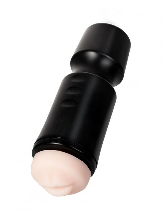 Мастурбатор-ротик A-Toys в черной колбе - A-toys - в Миассе купить с доставкой