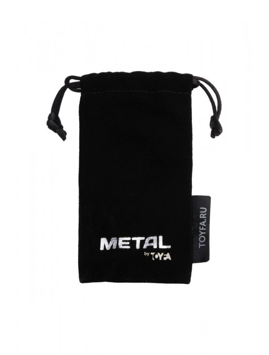 Серебристый двухсторонний карабин TOYFA Metal - ToyFa - купить с доставкой в Миассе