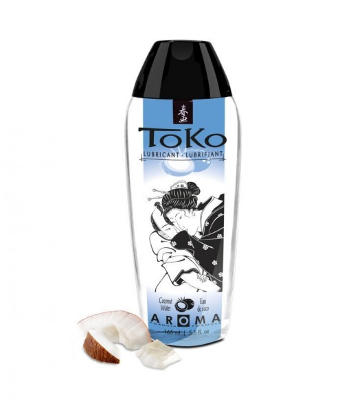Интимный гель TOKO Cononut Water с ароматом кокоса - 165 мл. - Shunga - купить с доставкой в Миассе