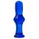 Голубая стеклянная анальная втулка - 12 см. - Sexus в Миассе Голубая стеклянная анальная втулка - 12 см. - Sexus