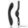 Черный вибратор с пультом-часами Anne s Desire Curve G-Spot Vibe Wireless Watchme - 20,5 см. - DreamLove купить в Миассе с доставкой в Orgasmix.ru Черный вибратор с пультом-часами Anne s Desire Curve G-Spot Vibe Wireless Watchme - 20,5 см. - DreamLove