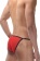 Красные сексуальные трусы-слипы с контрастным кантом - Don Moris купить с доставкой