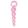 Розовая анальная цепочка из 5 шариков различного диаметра - 25,5 см. - Dream Toys в Миассе Розовая анальная цепочка из 5 шариков различного диаметра - 25,5 см. - Dream Toys